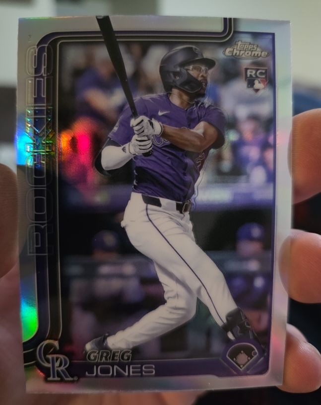 2025 Topps Chrome #265 Greg Jones — front