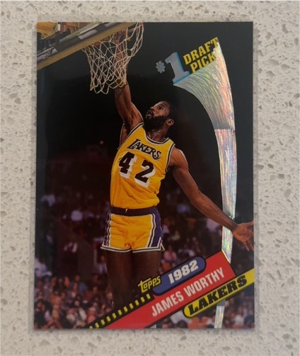 1992-93 Topps Archives #2 James Worthy — front