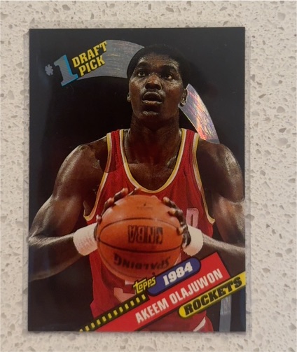 1992-93 Topps Archives #4 Hakeem Olajuwon — front