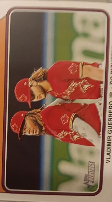 2022 Topps Heritage #2 Vladimir Guerrero Jr. — front