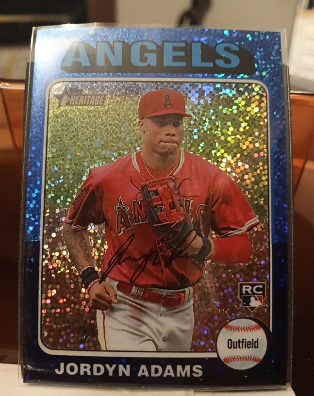 2024 Topps Heritage #396 Jordyn Adams — front