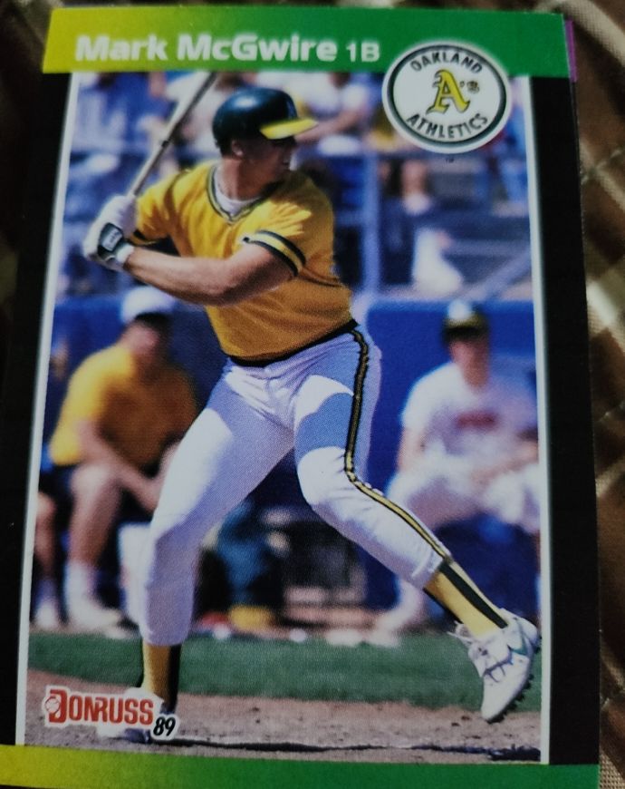 1989 Donruss #95 Mark McGwire — front