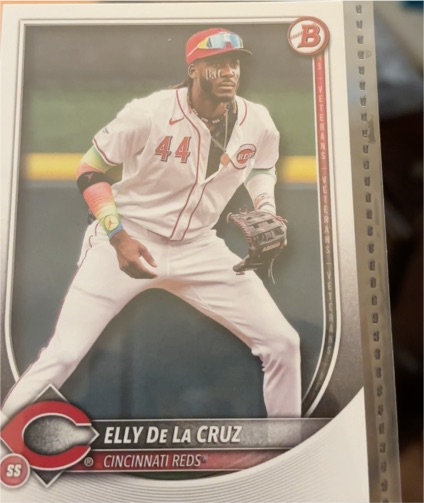 2025 Bowman #44 Elly De La Cruz — front
