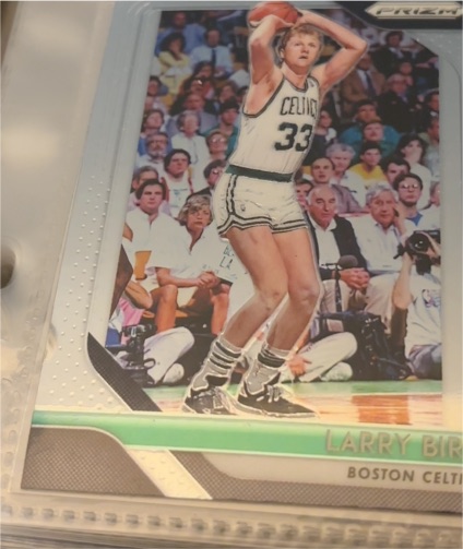 2018-19 Panini Prizm #85 Larry Bird — front