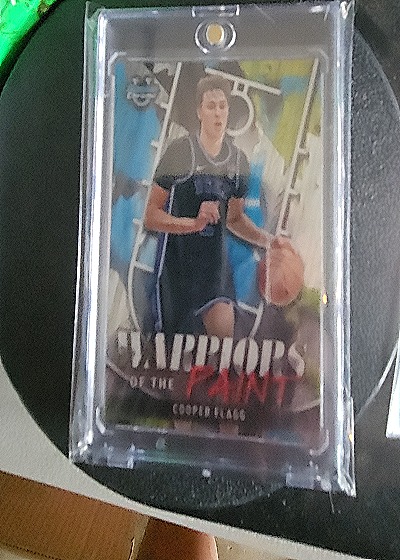 2024-25 Bowman University Chrome #WP7 Cooper Flagg Warriors of the Paint — front