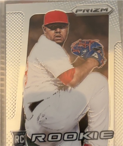2013 Panini Prizm Rookie RC Baseball Card — front
