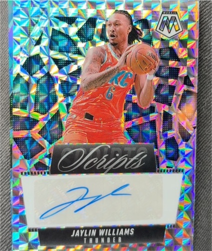 2024-25 Panini Mosaic #MS-JAY Jaylin Williams — front