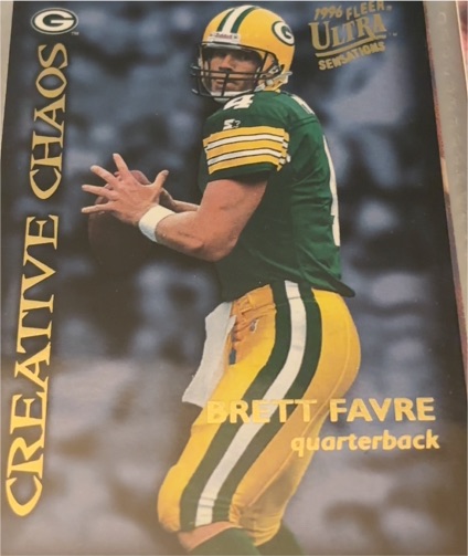 1996 Fleer Ultra Sensations # Brett Favre — front