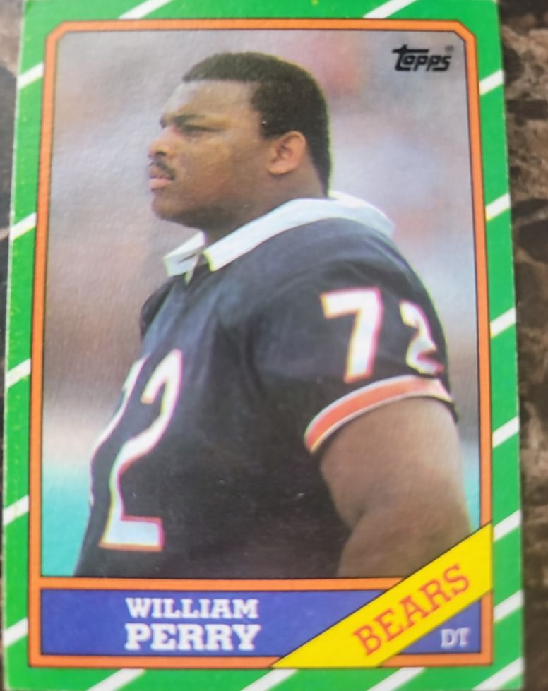 1986 Topps #20 William Perry — front