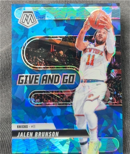2024-25 Panini Mosaic #11 Jalen Brunson — front