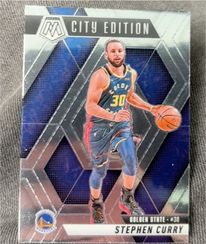 2024-25 Panini Mosaic City Edition #30 Stephen Curry — front