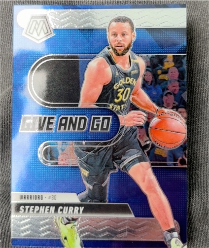 2024-25 Panini Mosaic #9 Stephen Curry — front