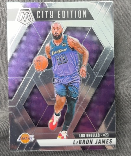 2024-25 Panini Mosaic City Edition #286 LeBron James — front