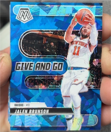 2024-25 Panini Mosaic #11 Jalen Brunson — front