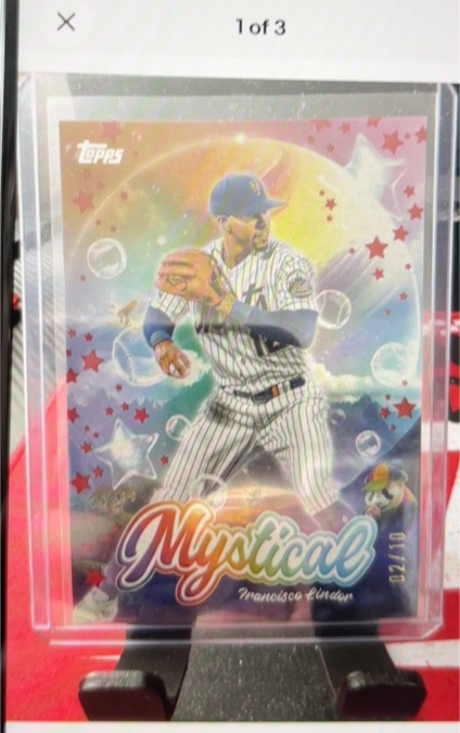 2024 Topps Update #MYS-43 Francisco Lindor Mystical New York Mets — front