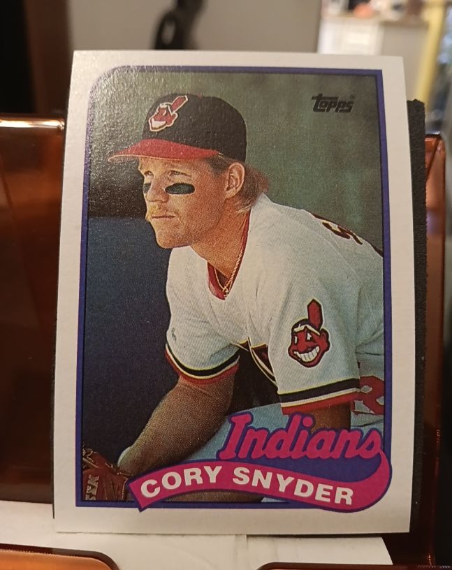 1989 Topps Baseball #80 Cory Snyder — front