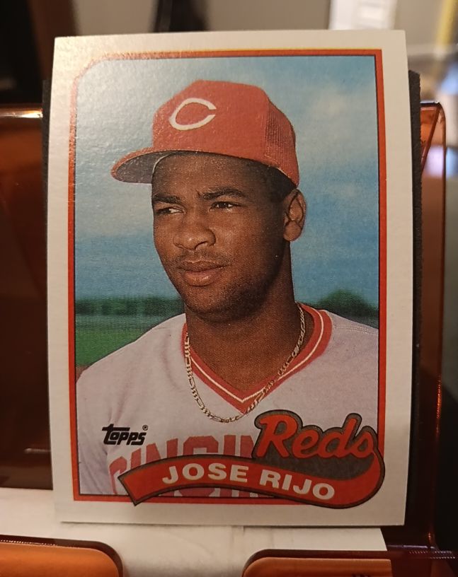 1989 Topps #135 Jose Rijo — front