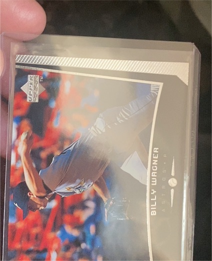 2001 Upper Deck Billy Wagner Astros — front
