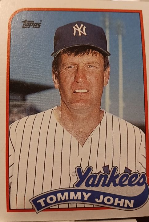 1989 Topps #359 Tommy John — front