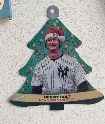 2022 Topps Holiday #WHO-GC Gerrit Cole — front