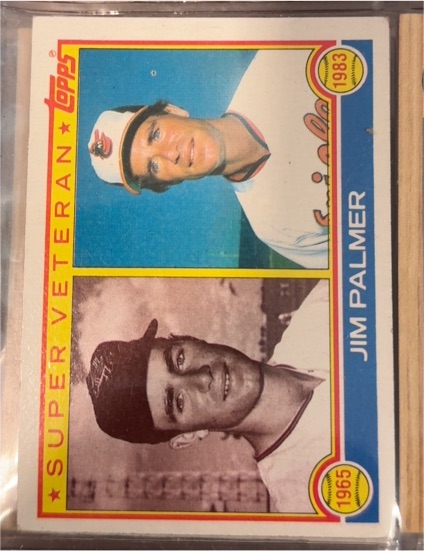 1983 Topps #491 Jim Palmer — front