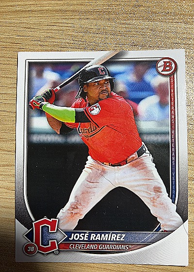 2025 Bowman #89 Jose Ramirez — front
