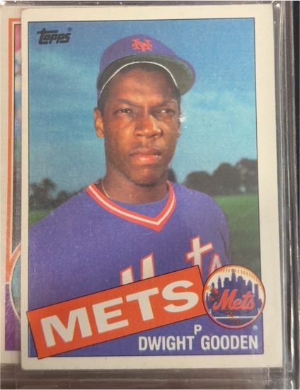 1985 Topps #620 Dwight Gooden — front