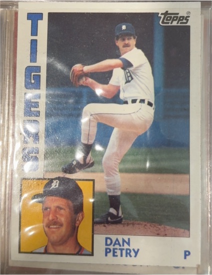 1984 Topps #147 Dan Petry — front