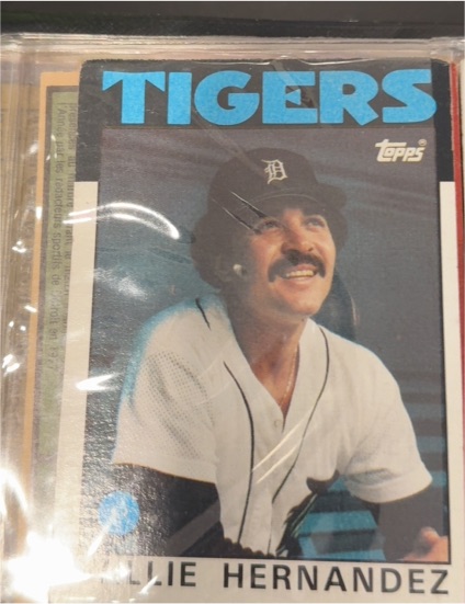 1986 Topps #670 Willie Hernandez — front