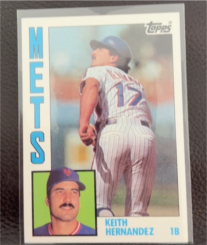 1984 Topps #120 Keith Hernandez — front