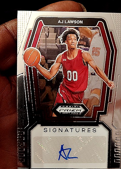 2024 Panini Prizm Draft Picks Signatures #S-AJL AJ Lawson — front