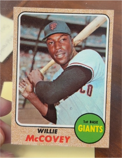 1968 Topps #290 Willie McCovey — front