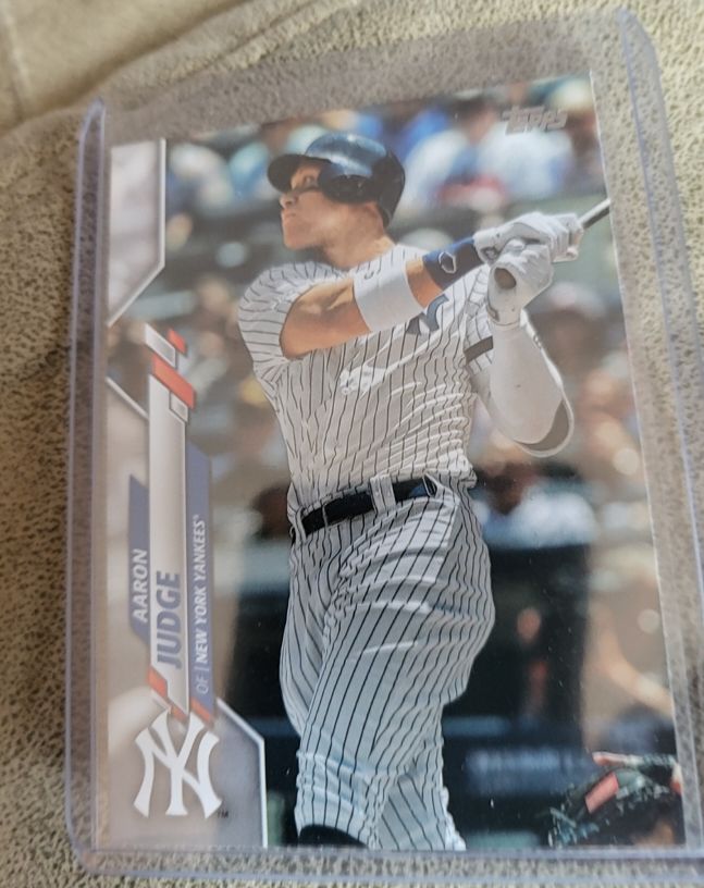2020 Topps Series 1 #7 Aaron Judge — front