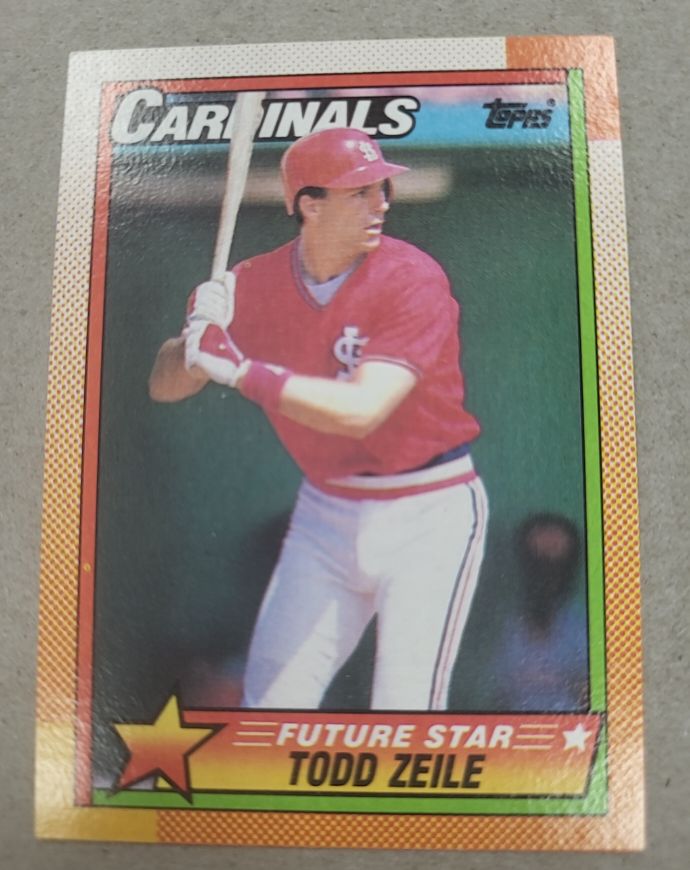 1990 Topps #162 Todd Zeile — front