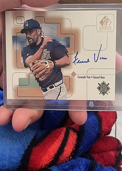 1999 Upper Deck SP Signature Edition #FV Fernando Vina — front
