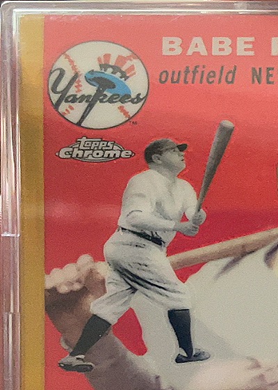 2008 Topps Chrome #MMS54 Babe Ruth — front