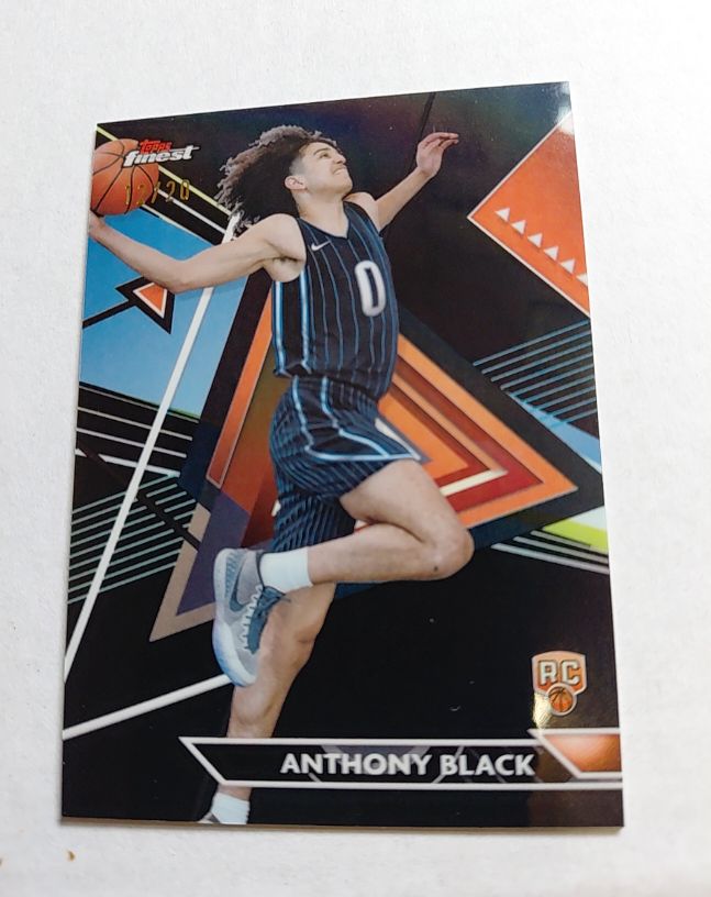 2023-24 Topps Finest #179 Anthony Black — front