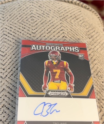 2024 Panini Prizm Draft Picks Autographs RC — front