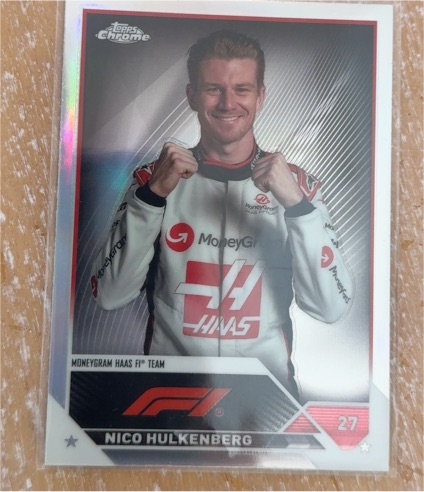 2023 Topps Chrome Formula 1 #46 Nico Hulkenberg — front