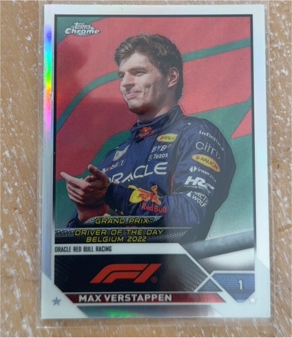 2023 Topps Chrome Formula 1 #179 Max Verstappen — front