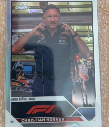 2023 Topps Chrome Formula 1 #93 Christian Horner — front