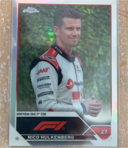 2023 Topps Chrome Formula 1 #47 Nico Hulkenberg — front