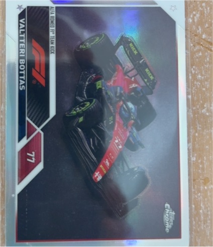 2023 Topps Chrome Formula 1 #39 Valtteri Bottas — front