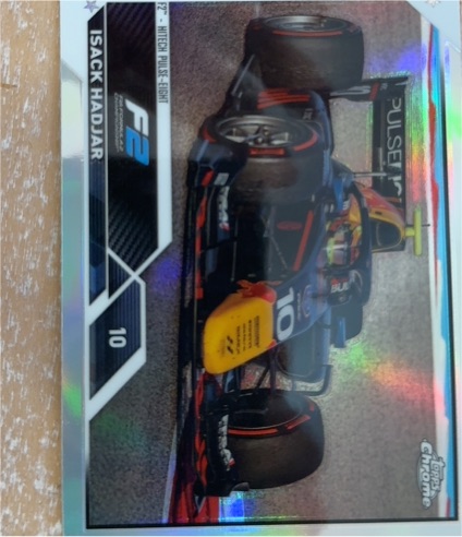 2023 Topps Chrome Formula 1 #129 Isack Hadjar — front