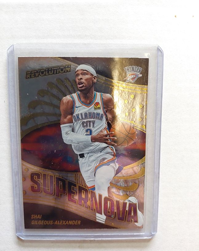 2024-25 Panini Revolution #5 Shai Gilgeous-Alexander Supernova — front