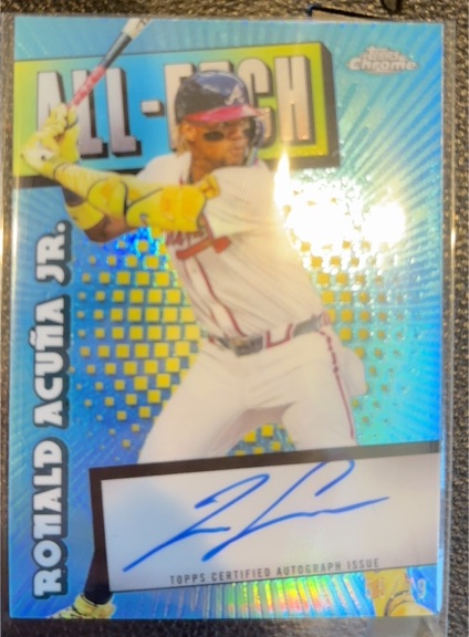 2025 Topps Chrome #CAE-8 Ronald Acuna Jr. All-Etch Insert — front