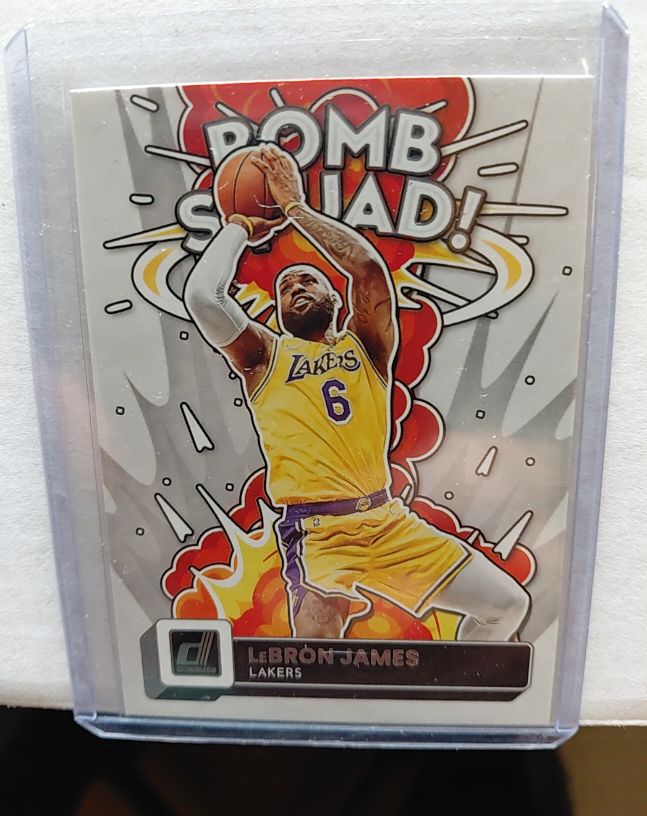 2022-23 Donruss #3 LeBron James Bomb Squad — front