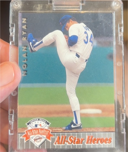 1992 Upper Deck All-Star FanFest #37 Nolan Ryan — front