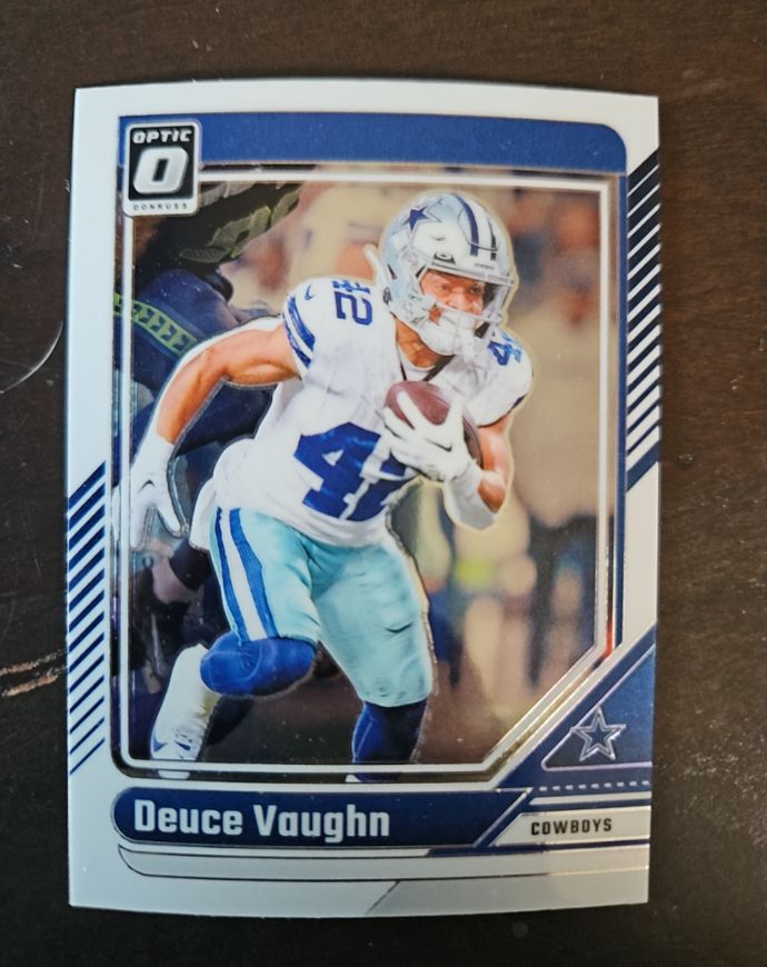 2024 Donruss Optic #52 Deuce Vaughn Dallas Cowboys — front
