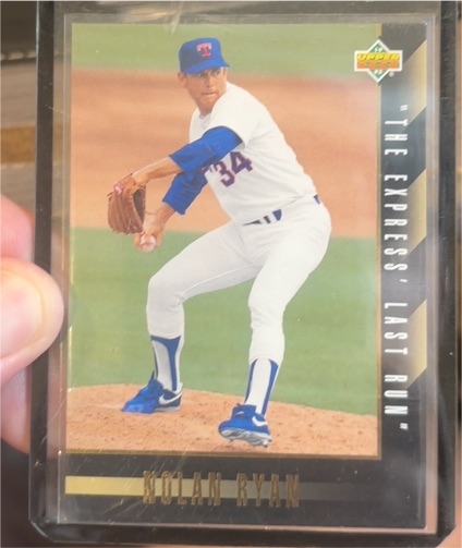 1993 Upper Deck #SP6 Nolan Ryan — front
